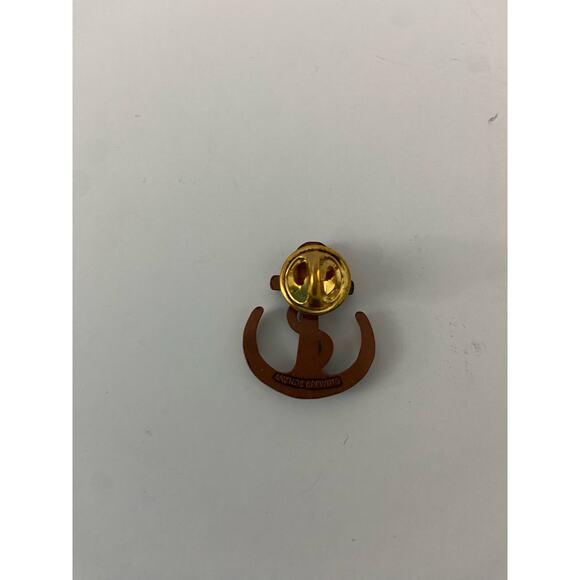 Anchor brewing pin, Copper tone - Picture 4 of 4